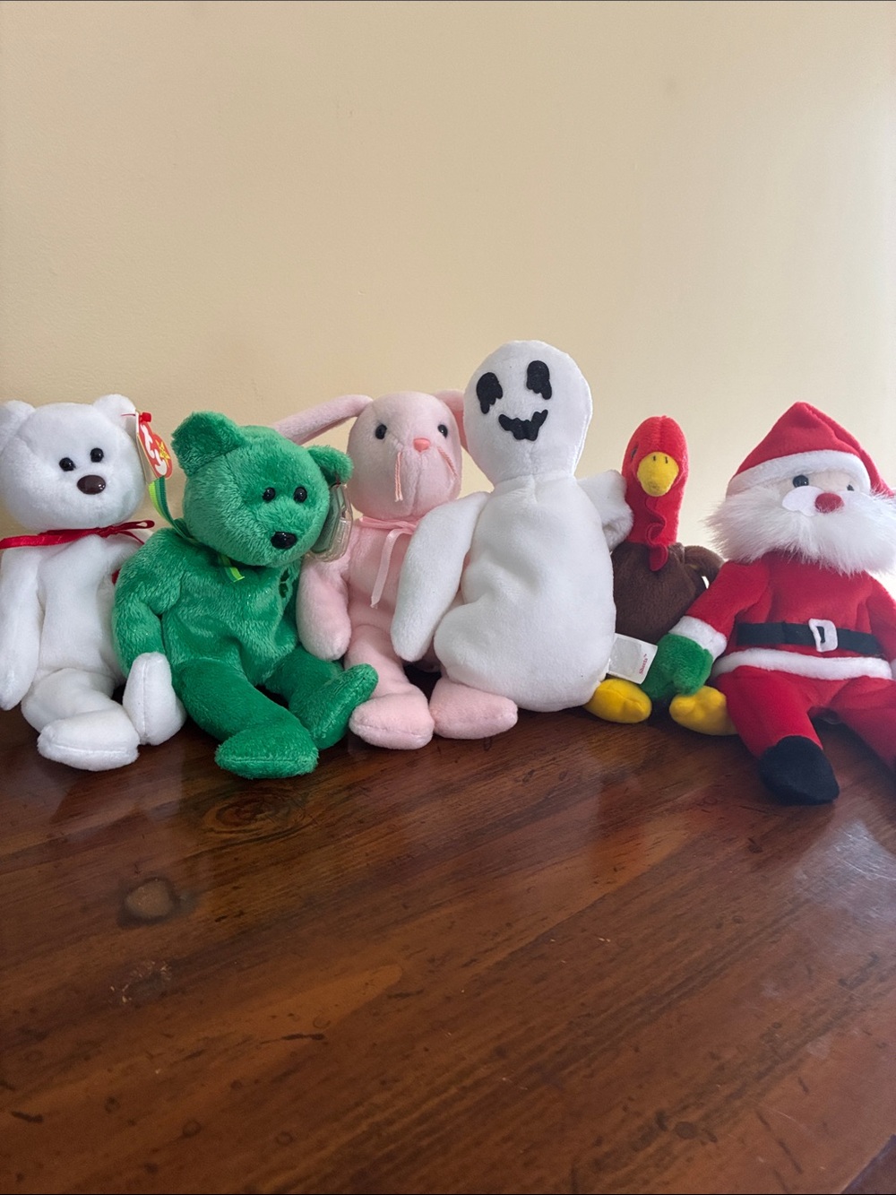 TY - 6 Beanie Babies for 6 Holidays (1994-2004)